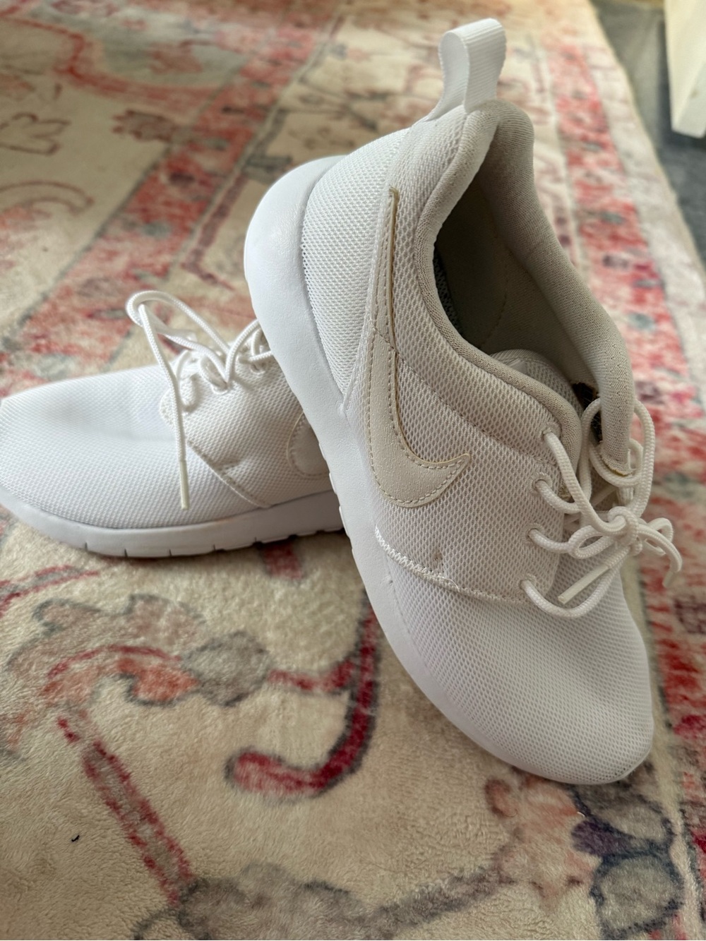 Nike Roche White Mesh Sneakers